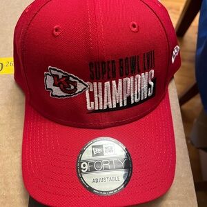 New Era Red Super Bowl LVII Champions Hat
